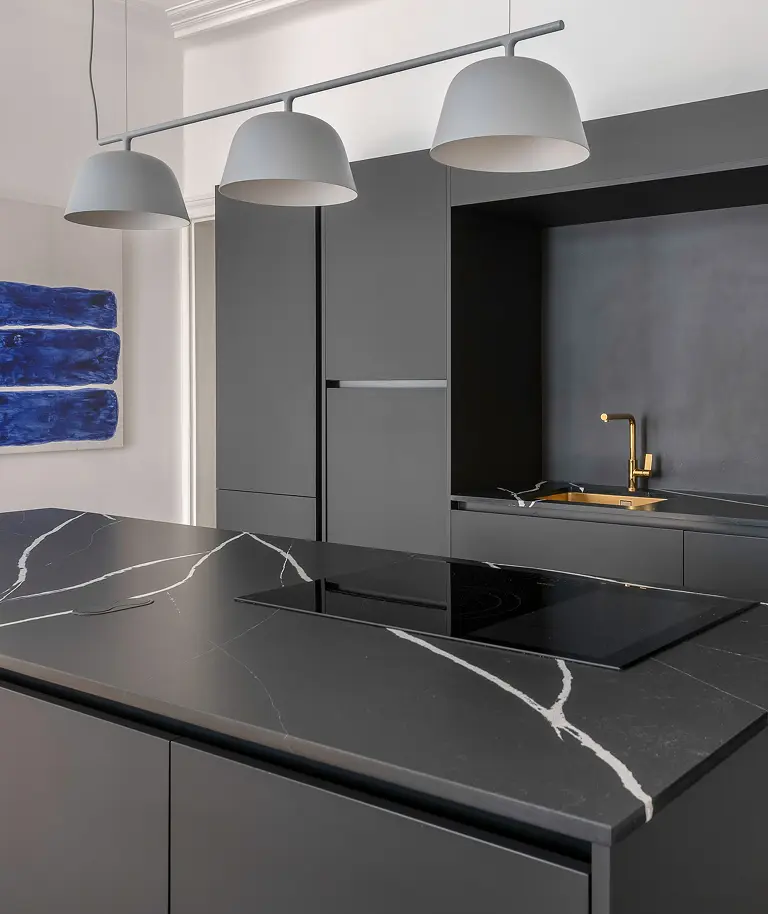 Projet Albert - Rénovation d'un appartement haussmanien à Nantes par Stone Architecture